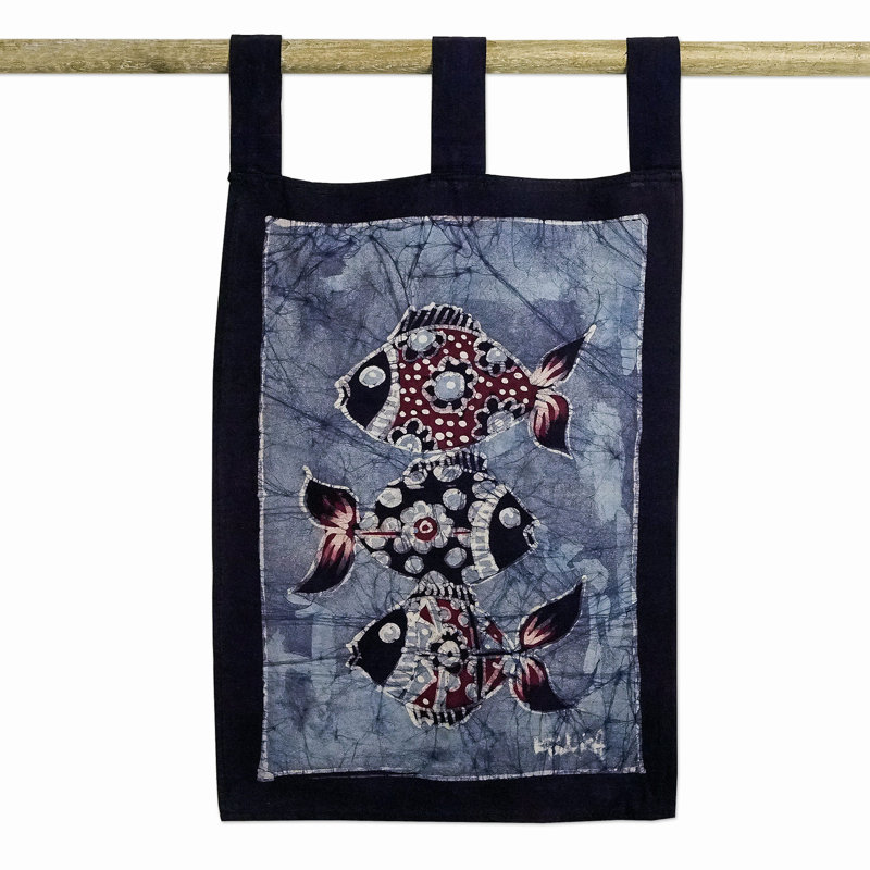 Suspension en coton Batik