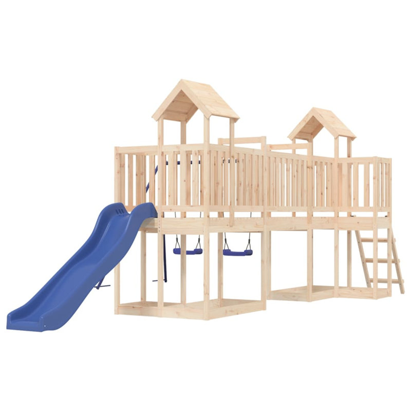 Dowdle Freeport Park Swing Set Swing(s), Solid Wood Pine