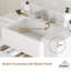 Meuble-lavabo 36 po blanc avec miroir