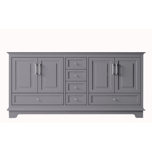 71.34'' Double Bathroom Vanity Base Only