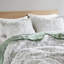 Édredon et taie décorative en fausse fourrure pour lit simple / simple TG