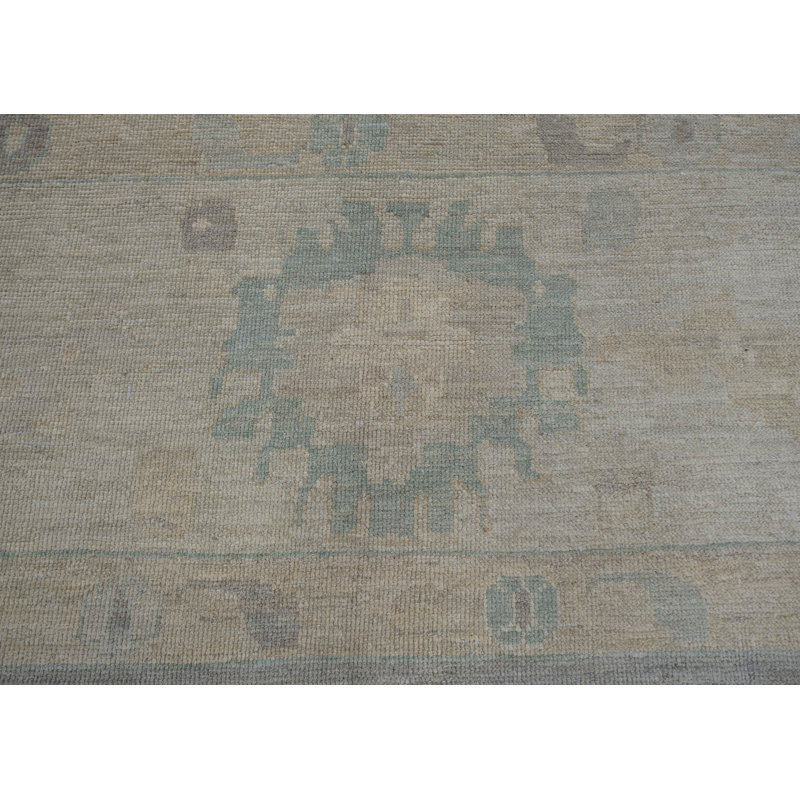 Bandar One-of-a-Kind 13'1" X 17'5" 2010s Wool Area Rug Grey