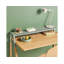 Cant Solid Wood Writing Desk-227399664