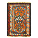 Persian Antique Hamadan rug 2'X 3'