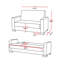 Causeuse convertible avec rangement Primenest Plusecraft Collection-1252825530