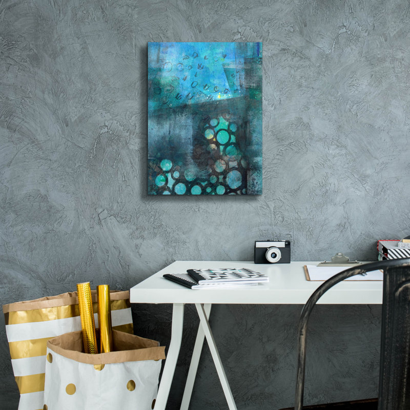  «Lucid Escape 1» par Laura Gibson, art mural sur toile, 12 po x 16 po