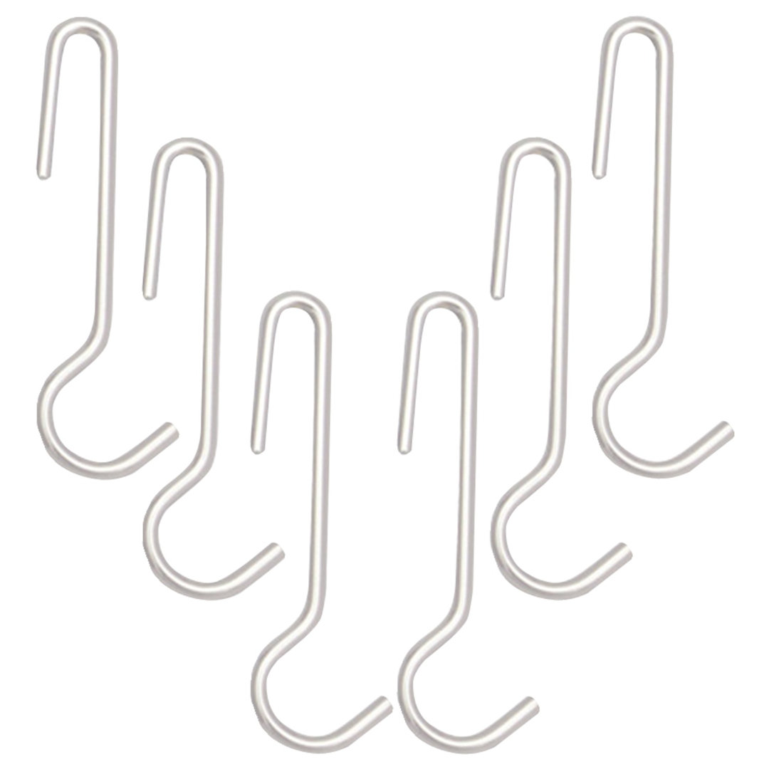 Chrome Pot Rack Hook (Set of 6) Rebrilliant