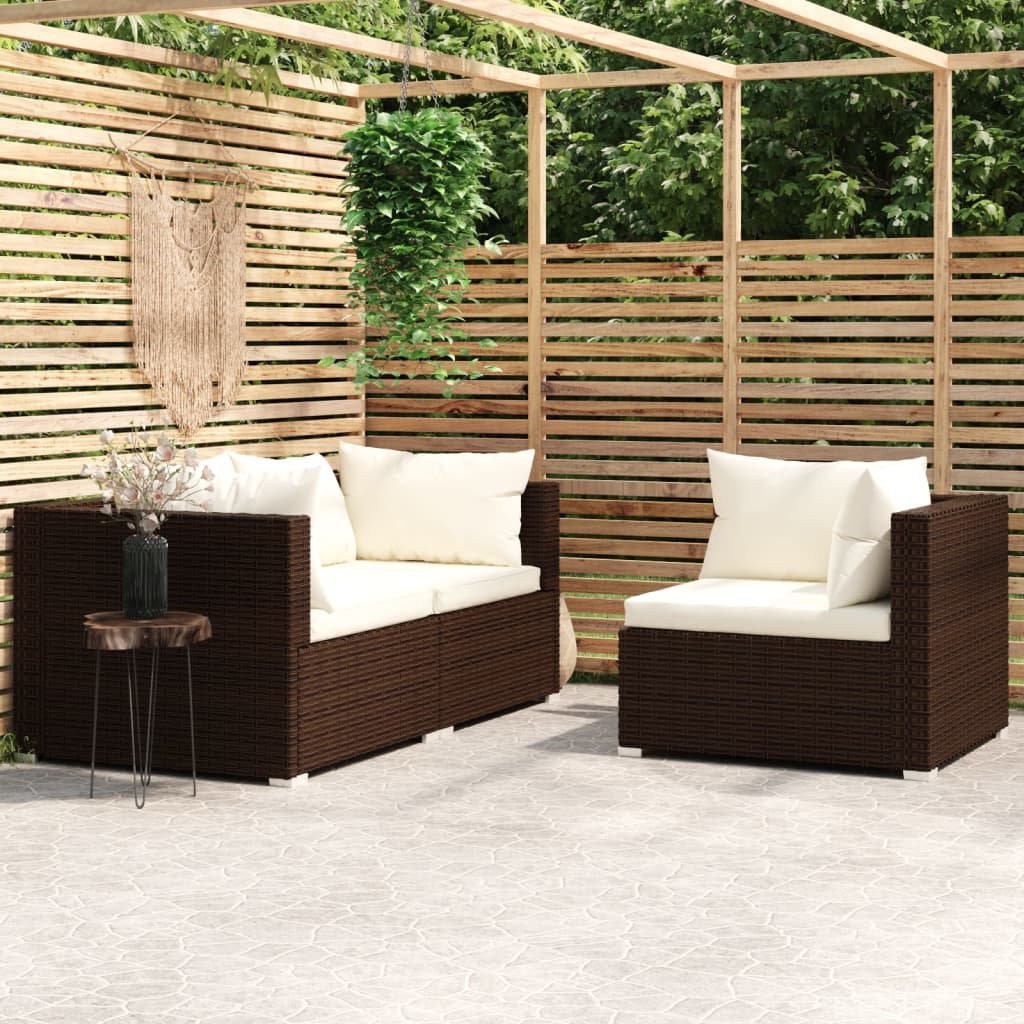 Gartenecksofa Jonrobert mit Kissen