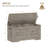 39.4" Storage Chest, Extra Large Storage Trunk with 2 Hinges, Wooden Box Bench, Lift-Top Organizer Chest, Shoe Bench for Entryway, Bedroom, Living Room, White/Brown-1604578037-1586054623