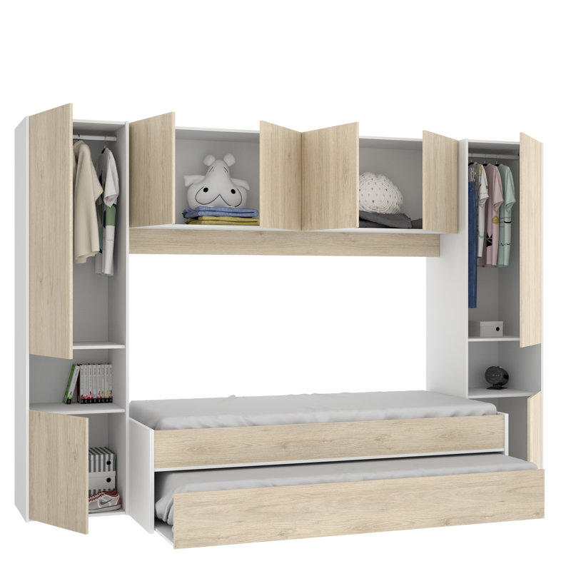 Carnell Single (3') Mattress with Bookcase