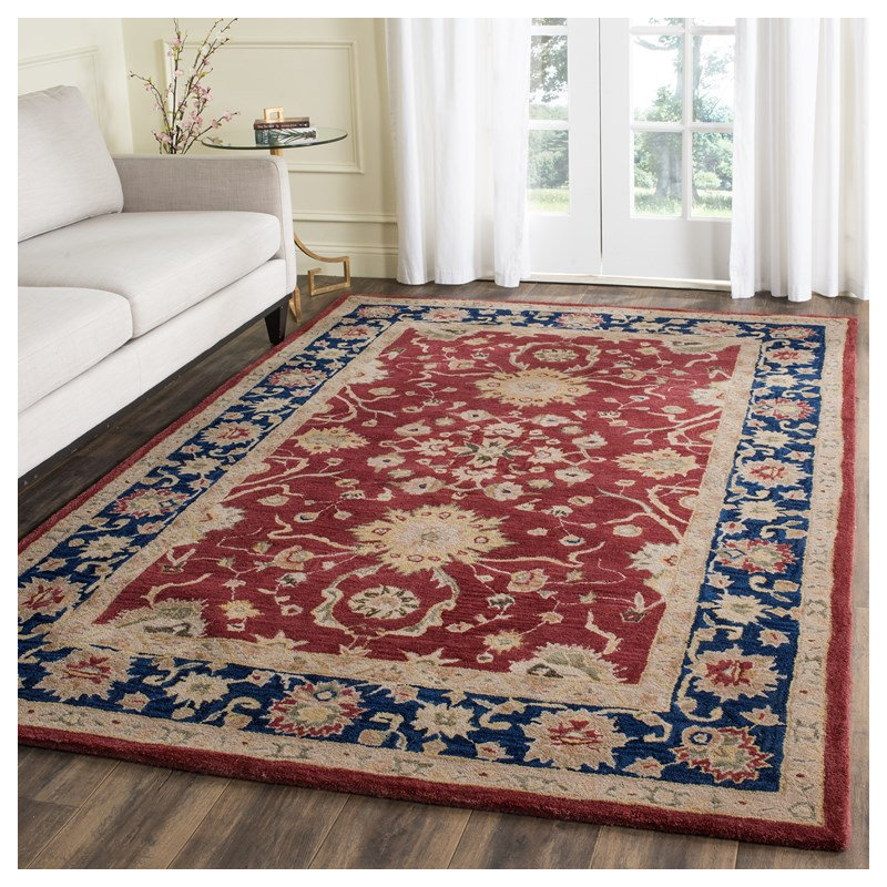 Tingley Hand Tufted Wool Pile Oriental Rug, Rectangle 8' x 10'