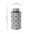 Elegant Ceramic Ginger Jars with Geometrical Design and Removable Lid-1334150256