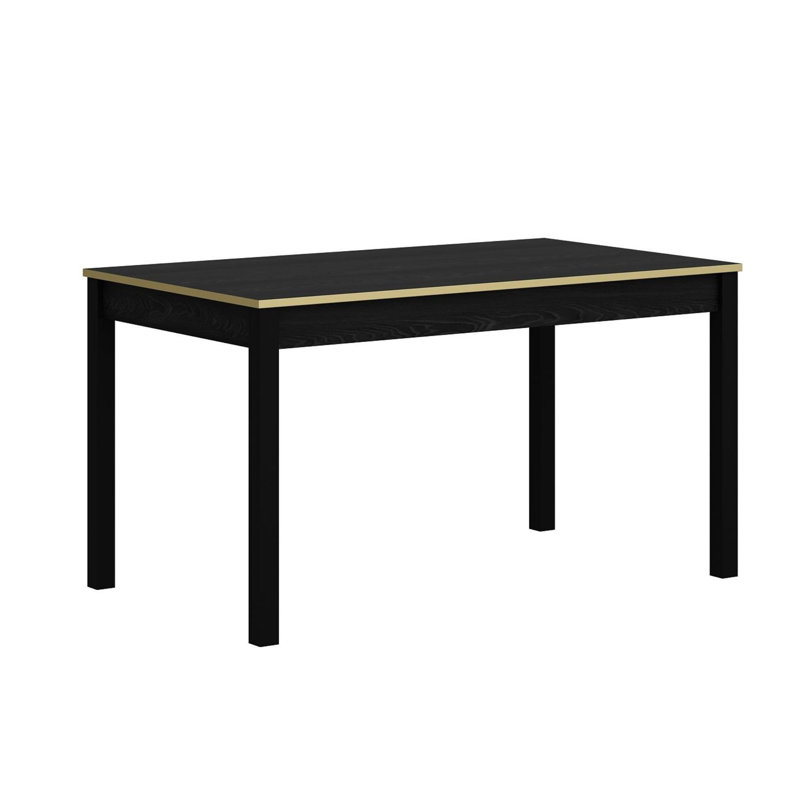 Ferro Beech Dining Table, Black