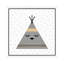 Little Tipi by Elisabeth Fredriksson - Print on Canvas-50005189-89233056