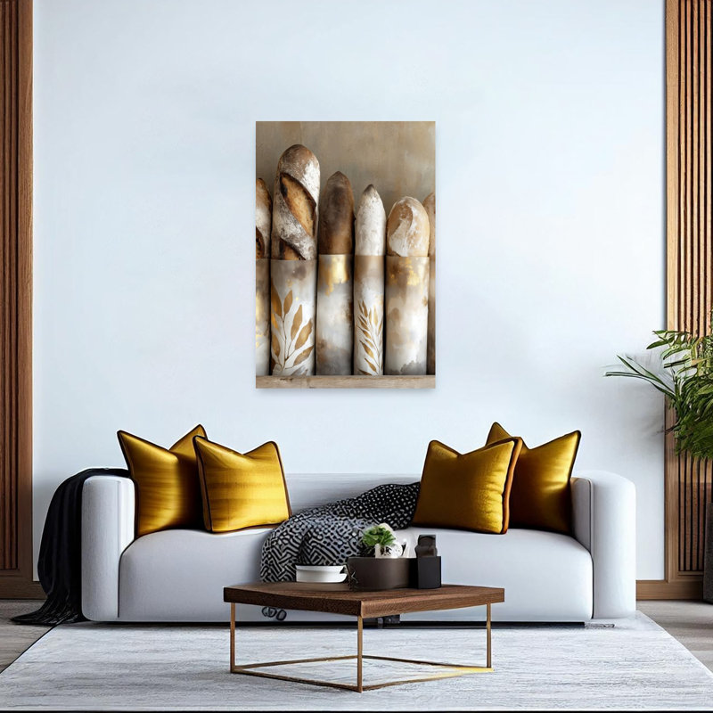 Art mural doré, art abstrait, 60" H x 40" W