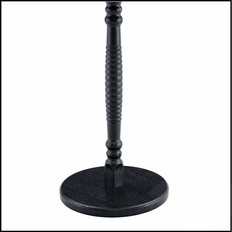 Ensemble de 2 tables basses et tables d'appoint rondes avec rangement, en PVC thermoformé, idéal pour une décoration moderne et industrielle.