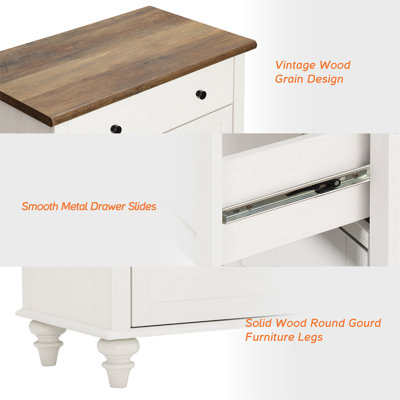Sideboard Buffet Cabinets With 6 Doors And 3 Drawers, Farmhouse Sideboard Credenza For Dining Room, Modern Large Storage Cabinet For Living Room, White, 102 Inch