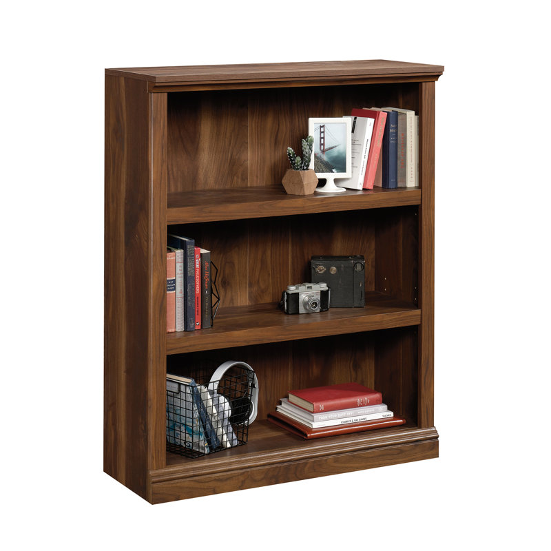 Hartman Bookcase, Grand Walnut, (3 Shelves) 43.78" H x 35.28" W x 13.23" D