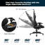 Fauteuil de massage inclinable pour jeux vidéo de course et PC-2013194883