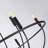 12-light Graceful Curve Tiered Chandelier In Santi Black-222251480