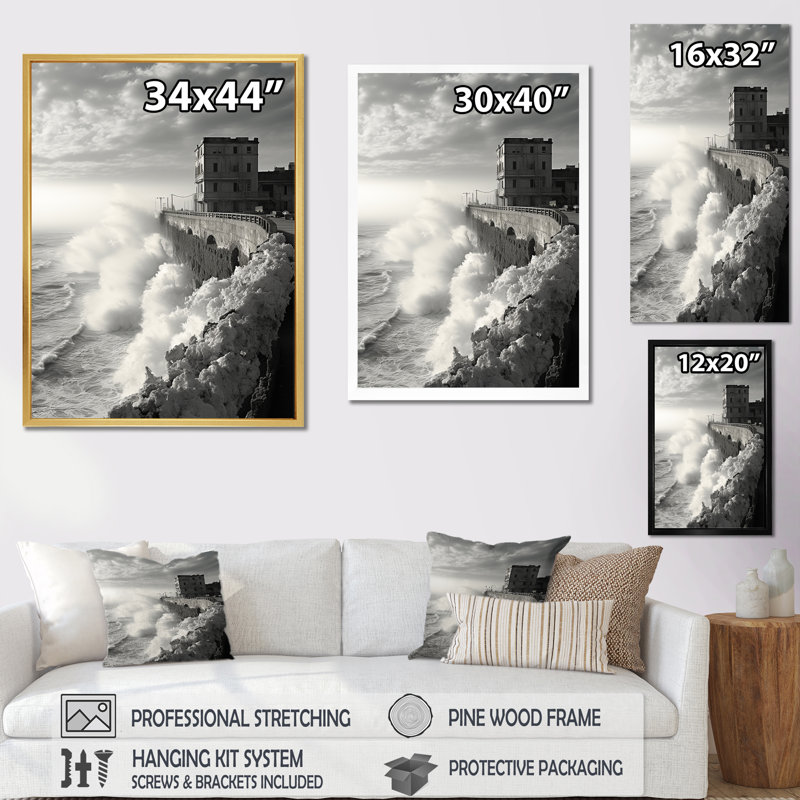 «Cuba Havava», impression sur toile, Cadre doré simple, H 44 po x l 34 po x P 1,5 po