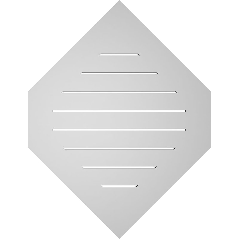 Pente verticale verticale en uréthane Signature, H 1 po x l 26 po x L 34 po