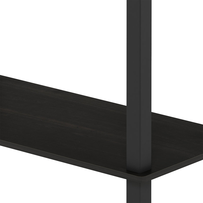 Lansing Unfinished TV Stand for TVs up to 50", Espresso/Black/Brown