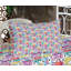 Multicolore drap-housse et coussin décoratif Ambesonne-106800024