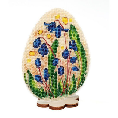 Kit de broderie au point de croix « Perce-neige » d'Alisena 8009A