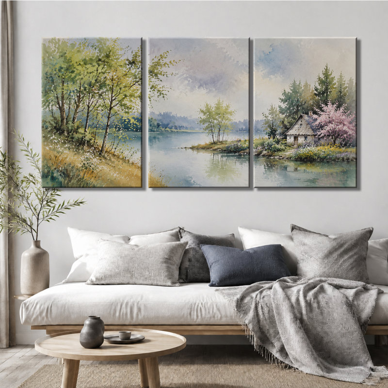 Impression sur toile 3 panneaux, 12 * 18 pouces * 3