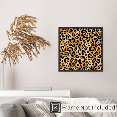 Animals Leopard Pattern I Modern Unframed Art Print