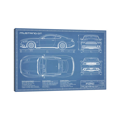 " Mustang GT (2015-2017) " by Action Blueprints