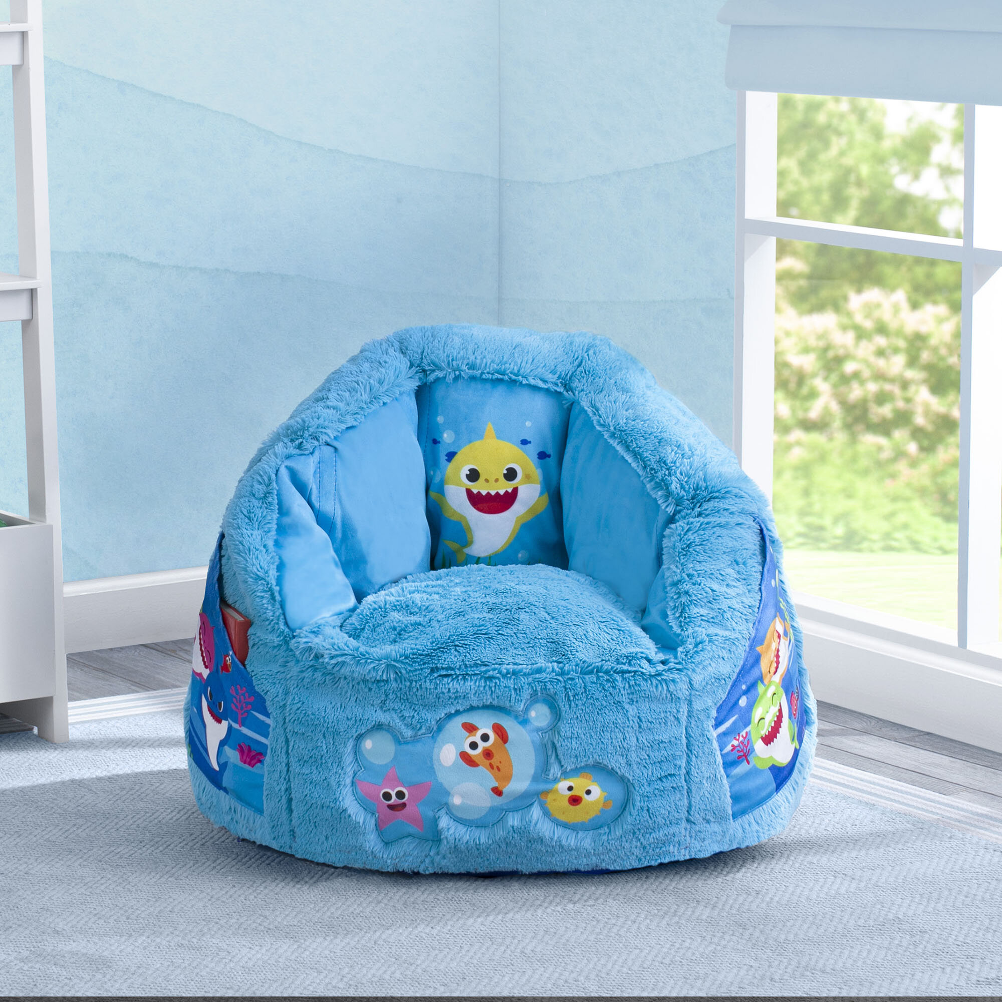 Delta Children Baby Shark Kids Club Chair & Reviews