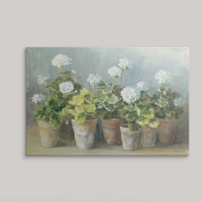 Hanli " White Geraniums " by Danhui Nai