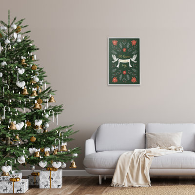 Xmas Let Heaven Sing, art de la giclée encadrée par Amanda Houston