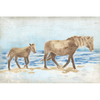 Chevaux sur la plage I