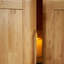 Bibliothèque entièrement en bois massif