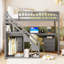 Lit mezzanine simple avec deux commodes-1225311784