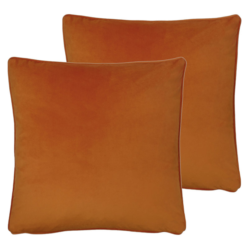 Evans Square Cushion, Feather, Biscuit