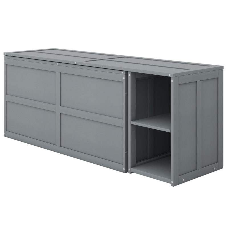 Murphy Storage Bed, Gray