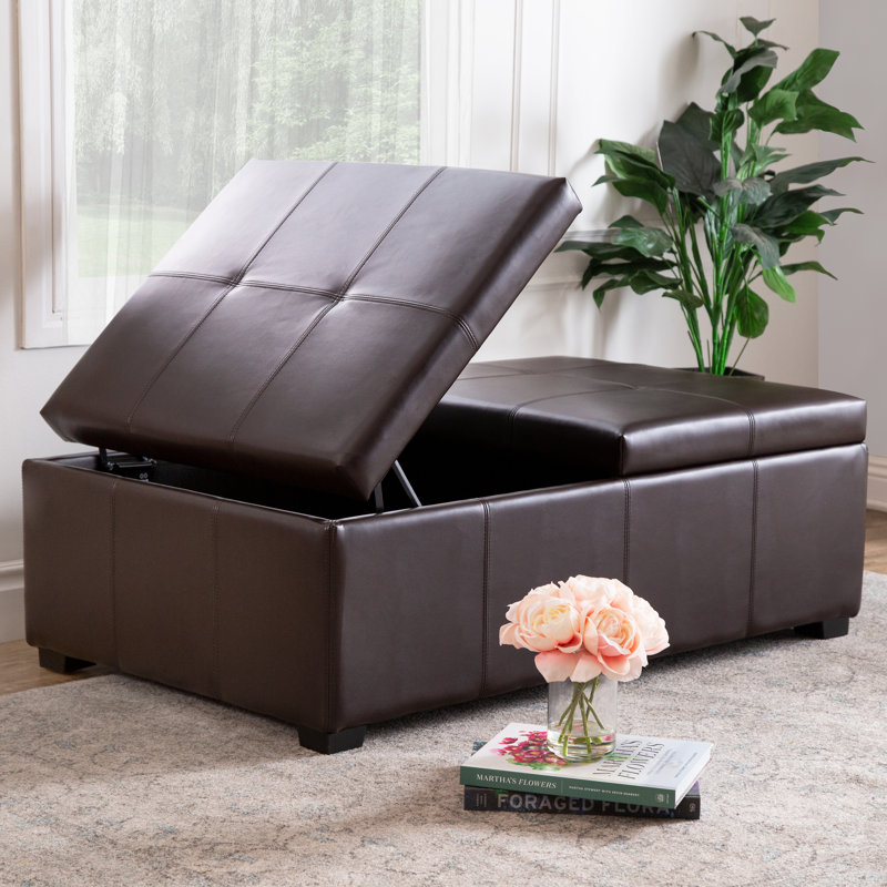 Fordbridge Faux Leather Ottoman