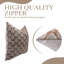 Block Print Throw Pillow Cover, 2 Thick Linen Decorative Cushion Cover-1716331708