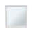 White Wall Mounted Bathroom Mirror Cabinet With Storage