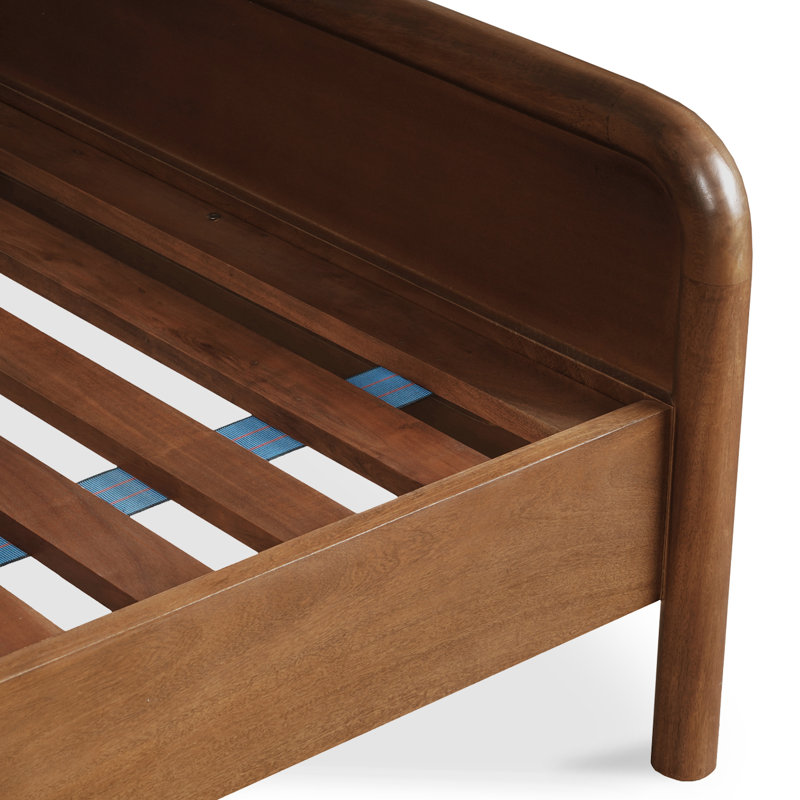 Rye Bed Warm Brown, Queen