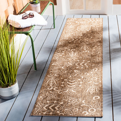 Sabir Performance Floral Indoor/Outdoor Area Rug