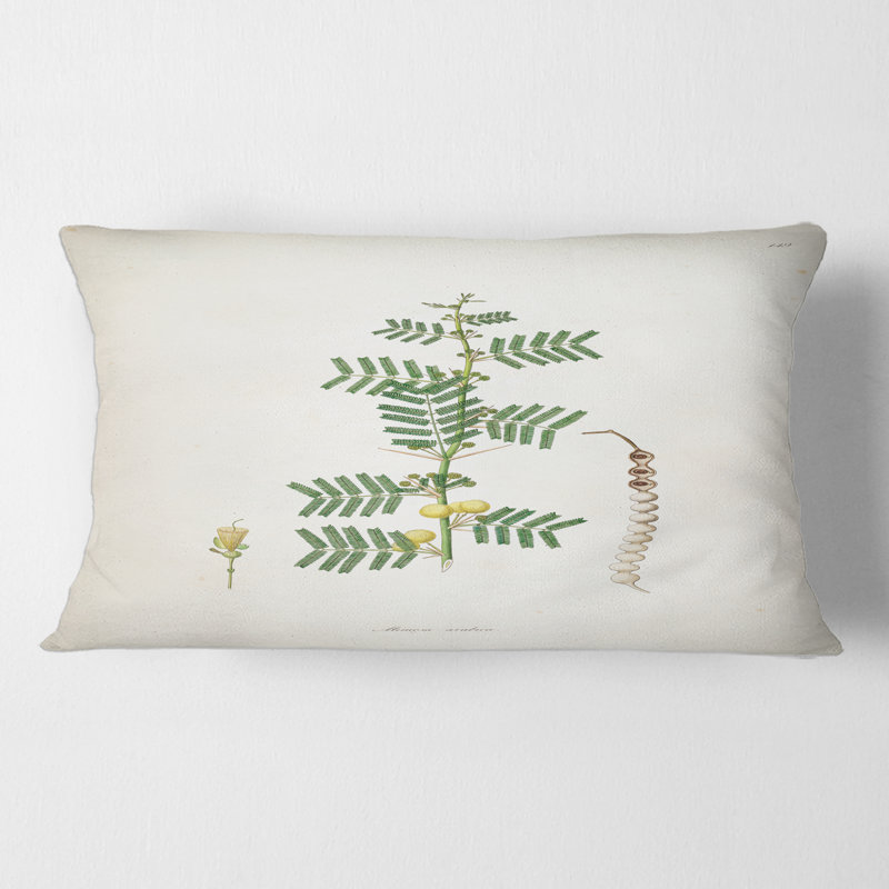Floral Throw Pillow