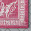 Tapis d'intérieur / extérieur perse oriental fuchsia Lia Delphi-70789946