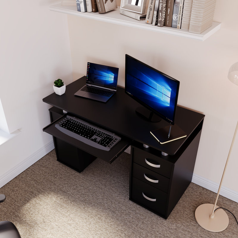 Muskoka Computer Desk, Black