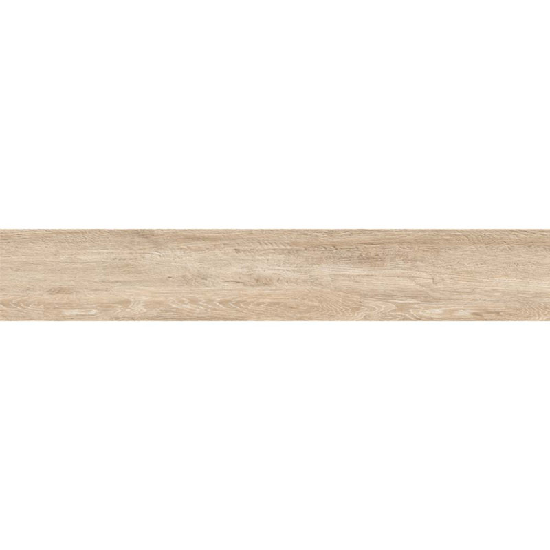 Carreau de mur et de plancher rectangulaire en porcelaine 7,87 po x 47,25 po Bois (15,49 pieds carrés / caisse), Chêne