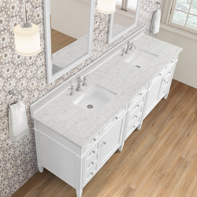 Brittany 84'' W Double Vanity